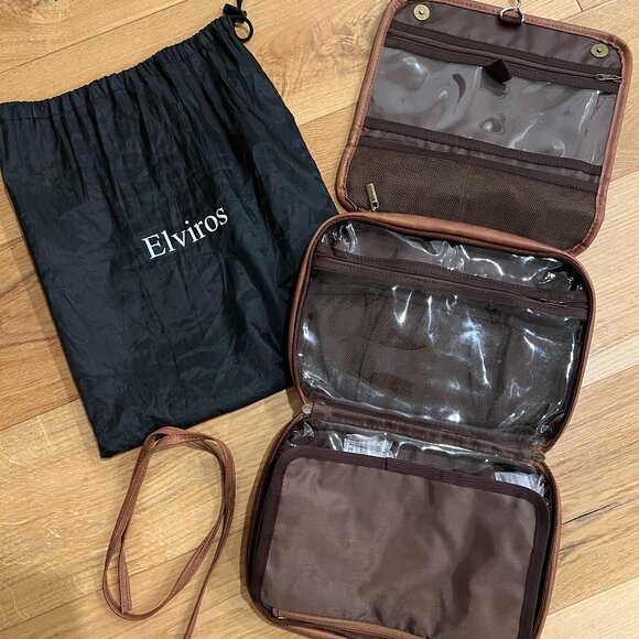 Elviros Toiletry Bag Hanging Travel Organizer - Picture 4 of 6